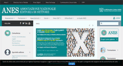 Desktop Screenshot of anes.it
